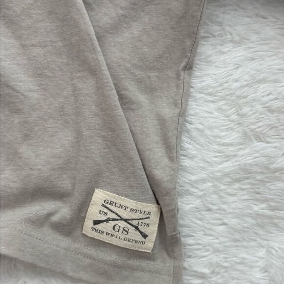 Grunt Style Men's Polo Shirt - Black and Gray Size 2XL - Picture 3 of 8